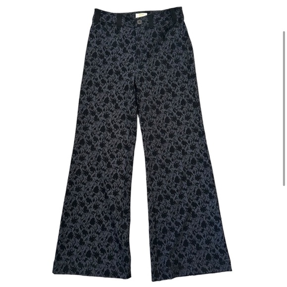 Maeve Naomi Flare Pant Jacquard Size 6 - Picture 4 of 8